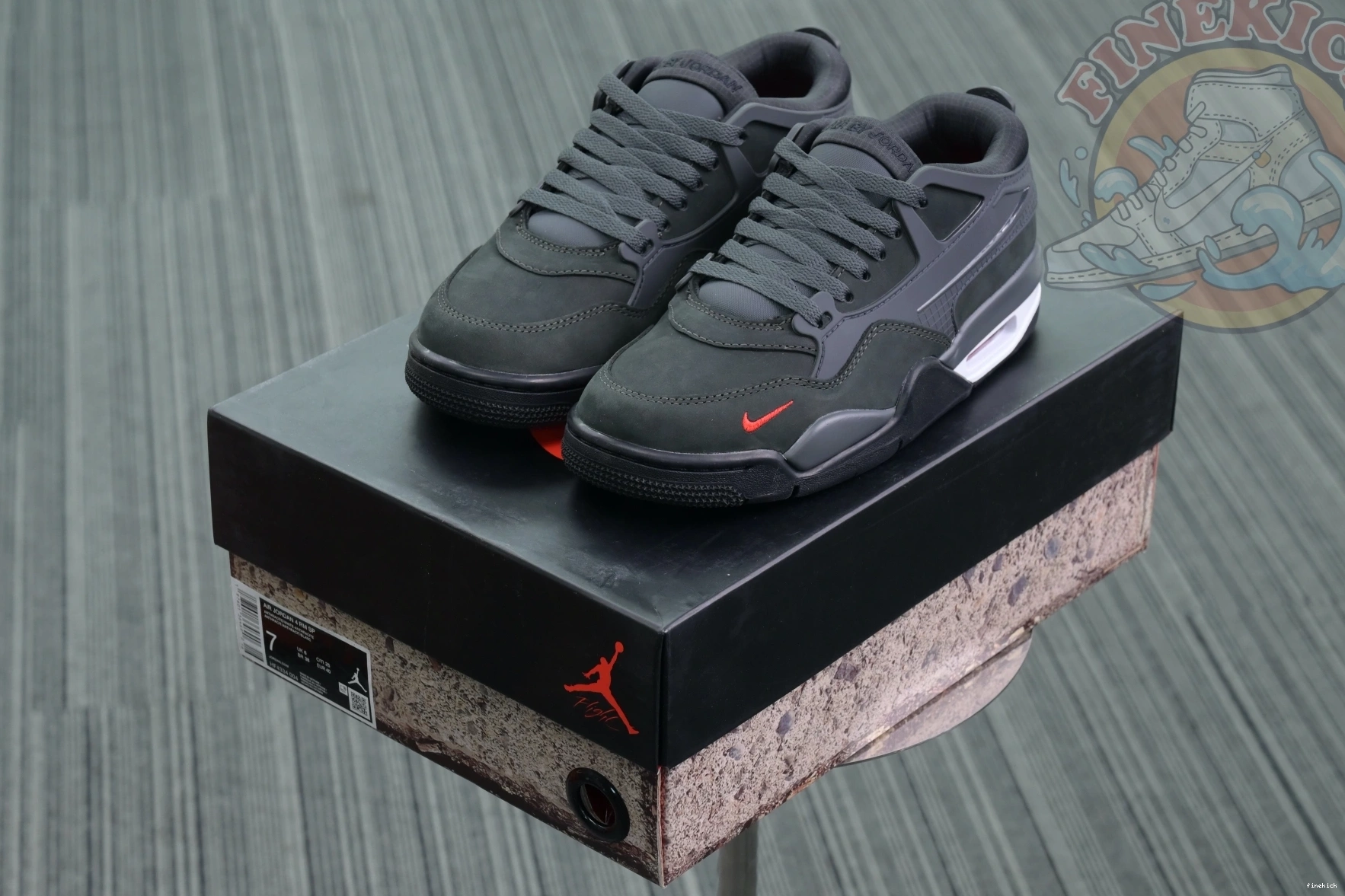 x Nigel RM SP “Anthracite” Air 4 Sylvester Jordan Jordan 1221